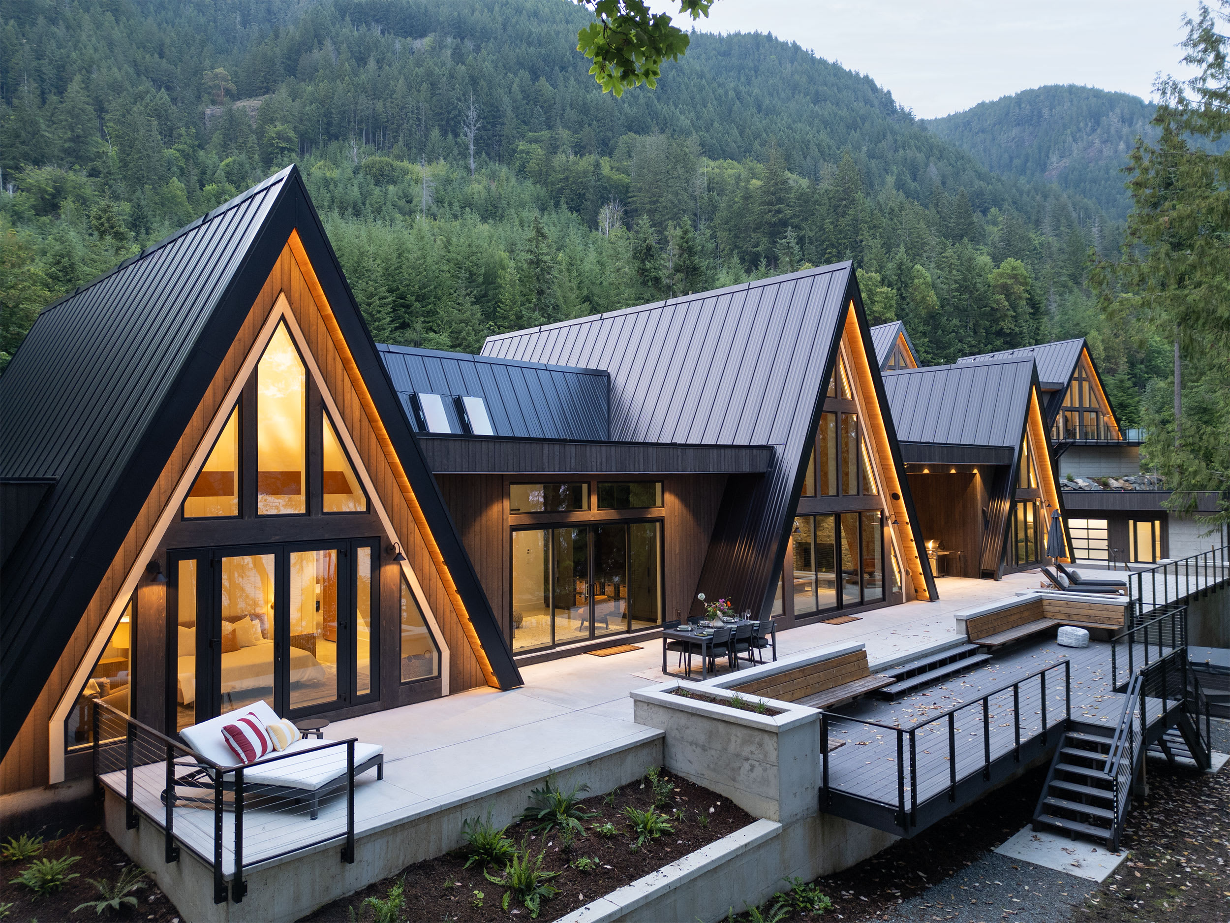 The estate on Vancouver Island